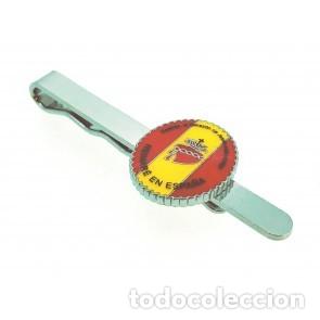 Militaria: PASADOR DE CORBATA DETENTE BALA DIVISI&Oacute;N AZUL