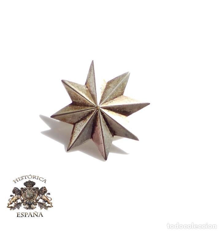 Militaria: ESTRELLA DE 8 PUNTAS 2,3 CM - Foto 1