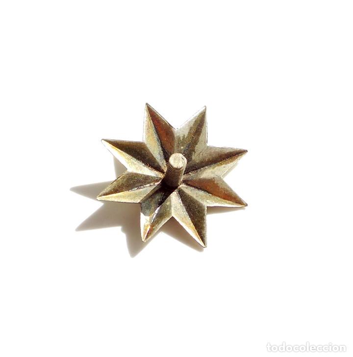 Militaria: ESTRELLA DE 8 PUNTAS 2,3 CM - Foto 3