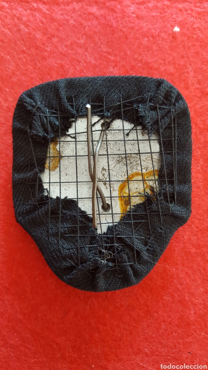 Militaria: PLACA DE GORRA BORDADA . OFICIAL EJERCITO POLACO. - Foto 2