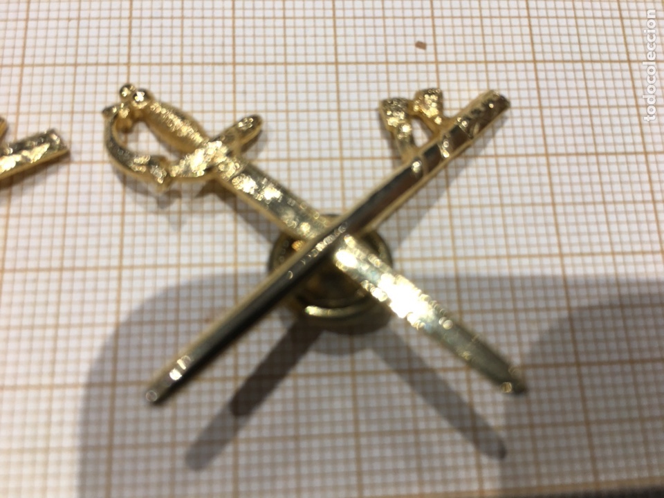Militaria: Pareja distintivo de General - Foto 3