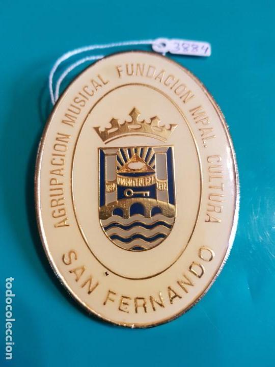 Militaria: PLACA INSIGNIA AGRUPACION MUSICAL SAN FERNANDO