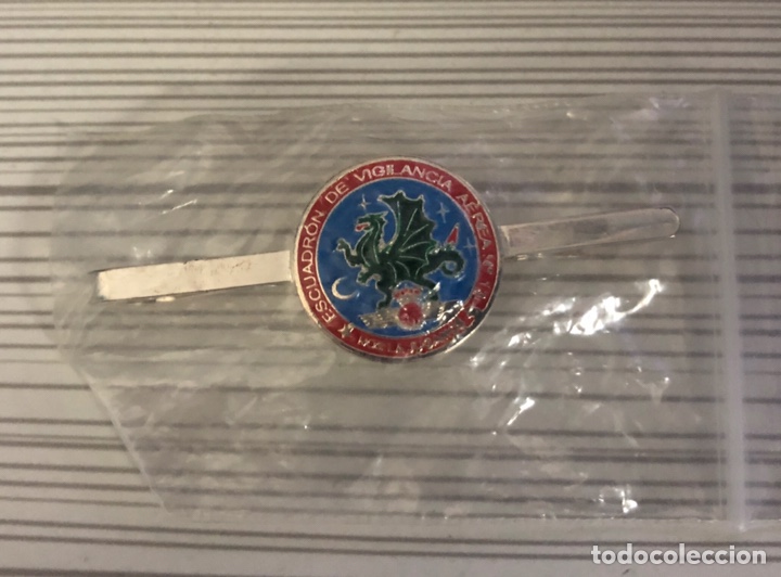 Militaria: Pisacorbata Pasador de corbata del Escuadr&oacute;n de Vigilancia A&eacute;rea 13 EVA n&ordm;13 Ej&eacute;rcito del Aire
