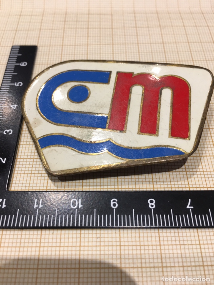 Militaria: Placa C. M de pecho - Foto 1