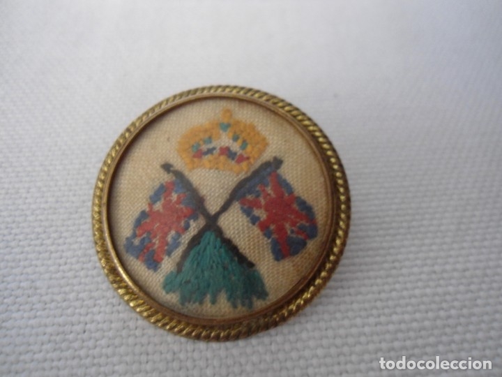 Militaria: ANTIGUO BROCHE INGLES - Foto 1