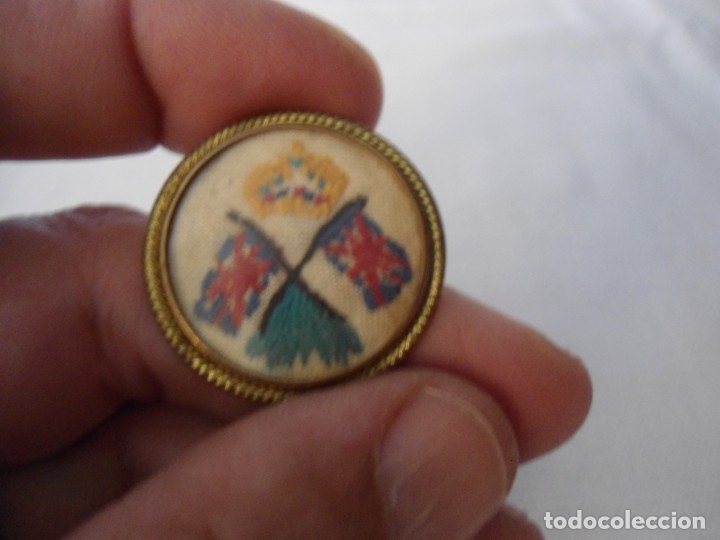 Militaria: ANTIGUO BROCHE INGLES - Foto 3