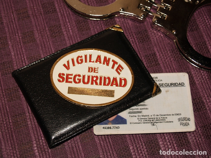 Placa vigilante de seguridad - Vendido en Venta Directa - 175329283