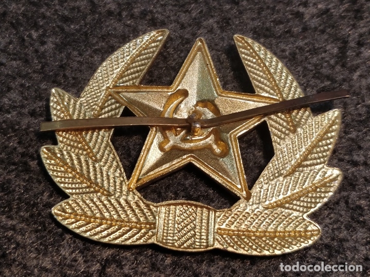 Militaria: Insignia de gorra rusa. 5 x 4 cms. - Foto 3