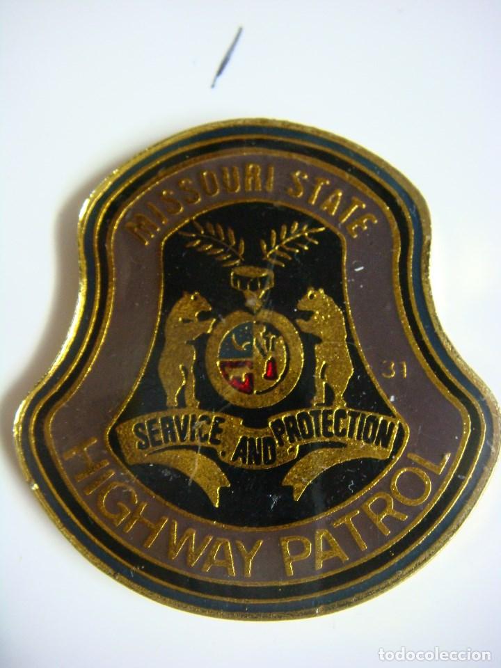 Militaria: PLACA POLICIA MISSOURI STATE - Foto 1