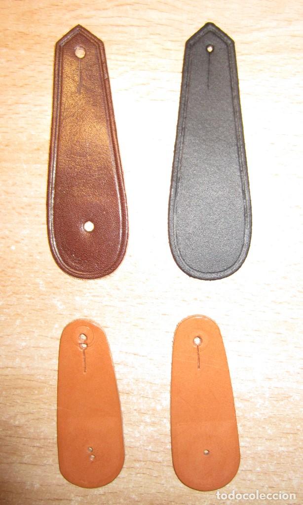 Militaria: LOTE DE CUATRO CUEROS DIFERENTES MODELOS PARA PEPITOS LEGION