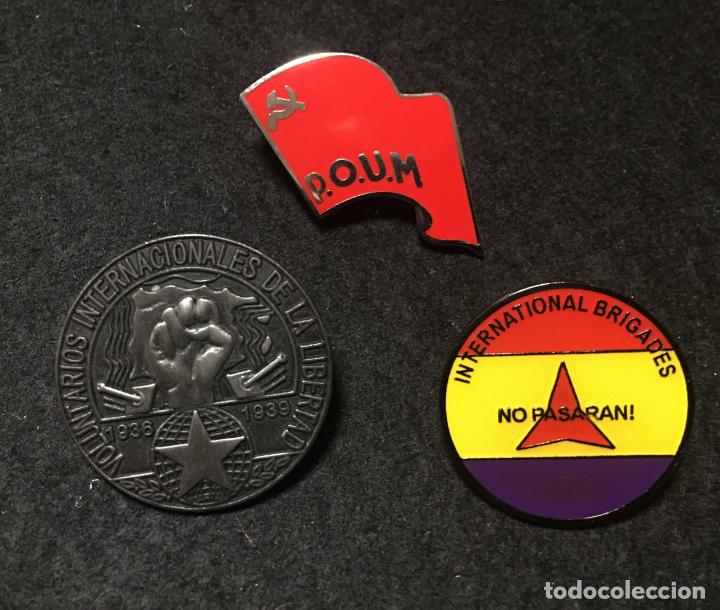 Militaria: LOTE BRIGADAS INTERNACIONALES - Foto 1