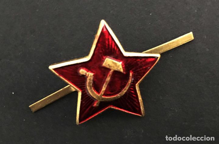 Militaria: PARA GORRA Estrella RUSIA SOVI&Eacute;TICA - Foto 1