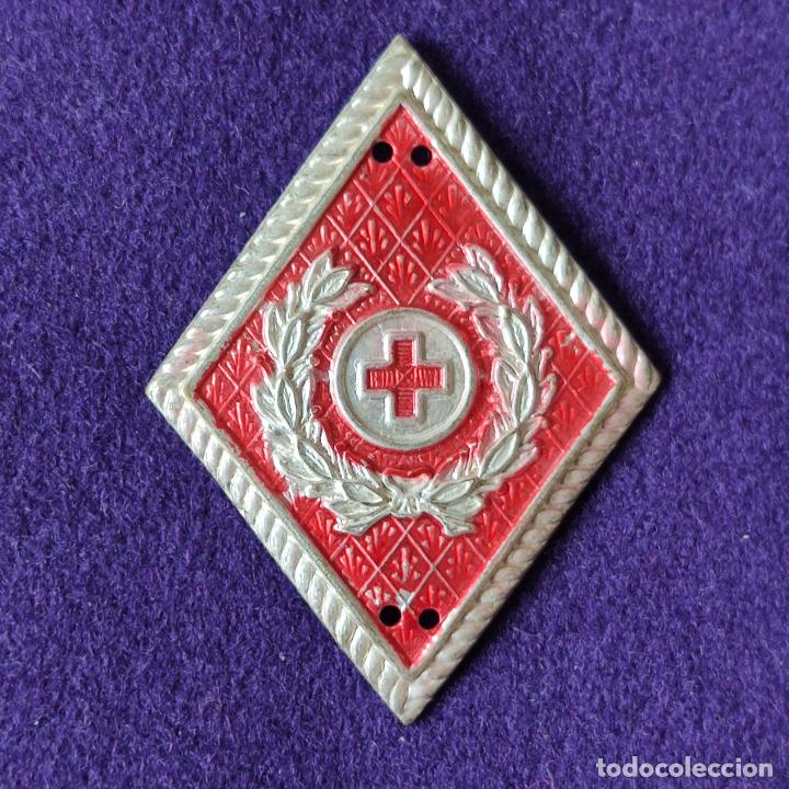 Military Antiques: ROMBO DEL EJERCITO ESPA&Ntilde;OL METALICO. INSIGNIA.
