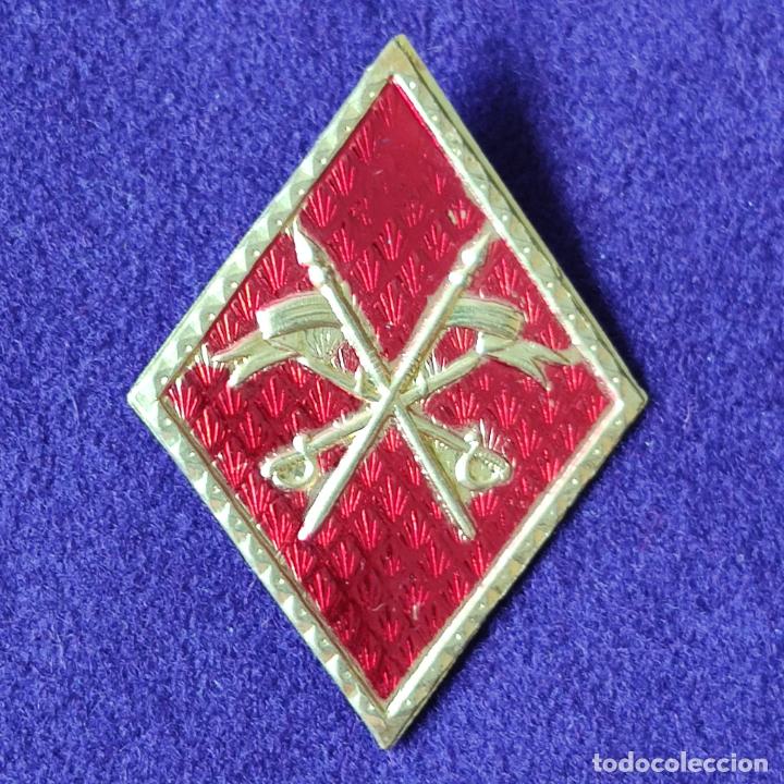 Military Antiques: ROMBO DEL EJERCITO ESPA&Ntilde;OL METALICO. INSIGNIA.