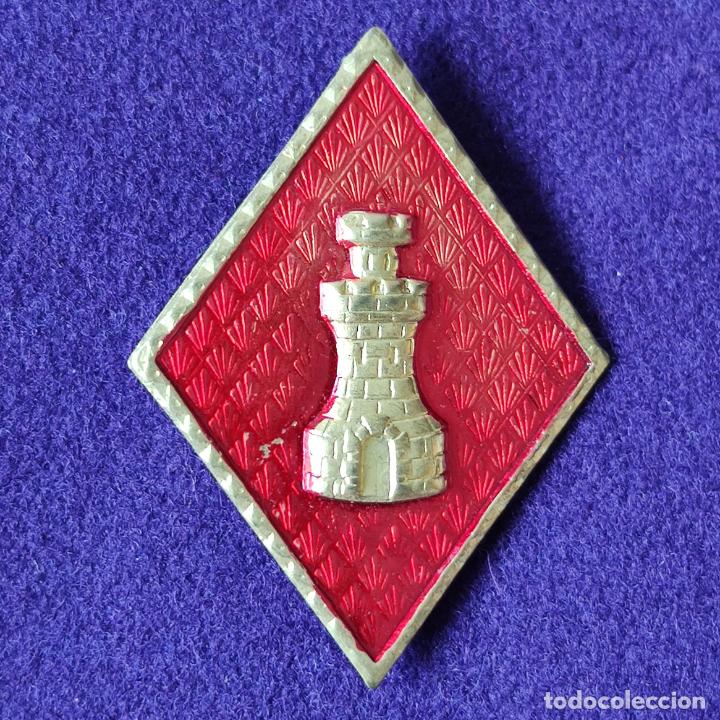 Military Antiques: ROMBO DEL EJERCITO ESPA&Ntilde;OL METALICO. INSIGNIA.