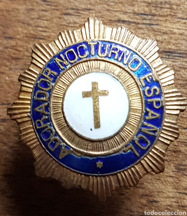 Militaria: Insignia adorador Nocturno español Montera 18 Madrid