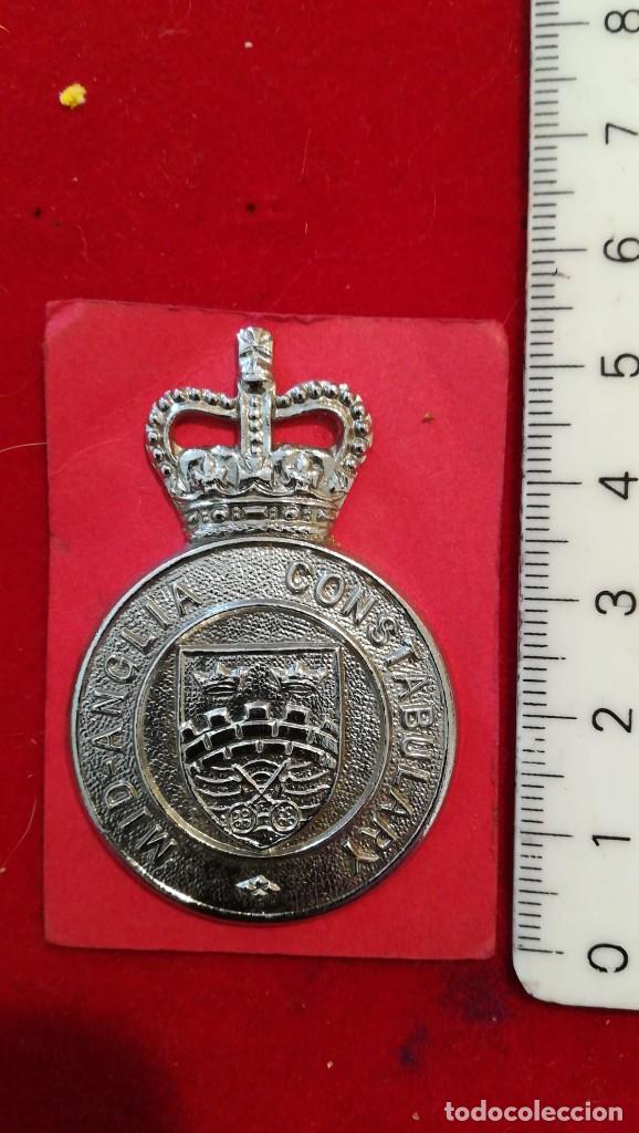 Militaria: PLACA polic&iacute;a de Mid-Anglia - Foto 1