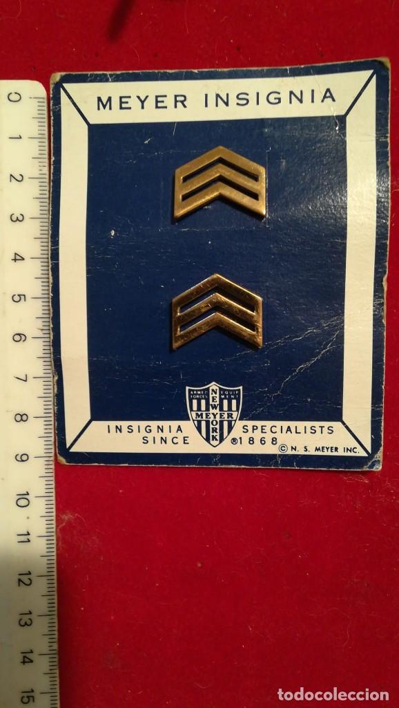 Militaria: GALONES SARGENTO METAL MEYER - Foto 1