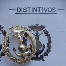 Militaria: ARMADA ESPAÑOLA. DISTINTIVO DE INGENIERO NAVAL. ARMAS NAVALES. ÉPOCA DE FRANCO.. Lote 203131470
