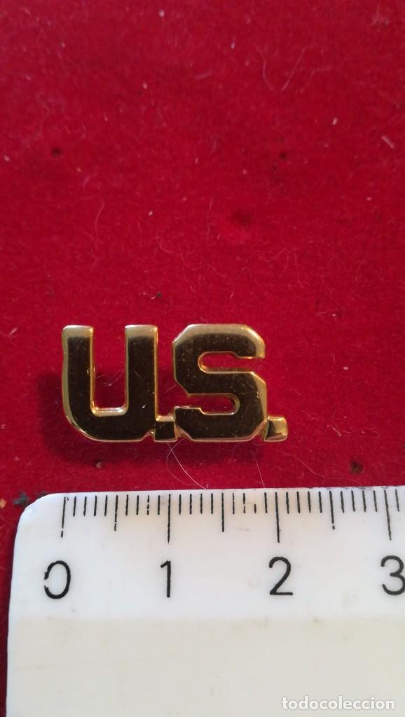 Militaria: INSIGNIA DE CUELLO USA - Foto 1
