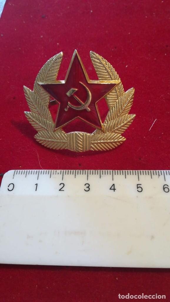 Militaria: Cucarda De Soldado De Ejercito Rojo Rusa Sovietica - Foto 1