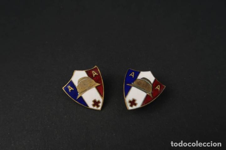 Militaria: Dos Antiguos Pins Franceses - Foto 2
