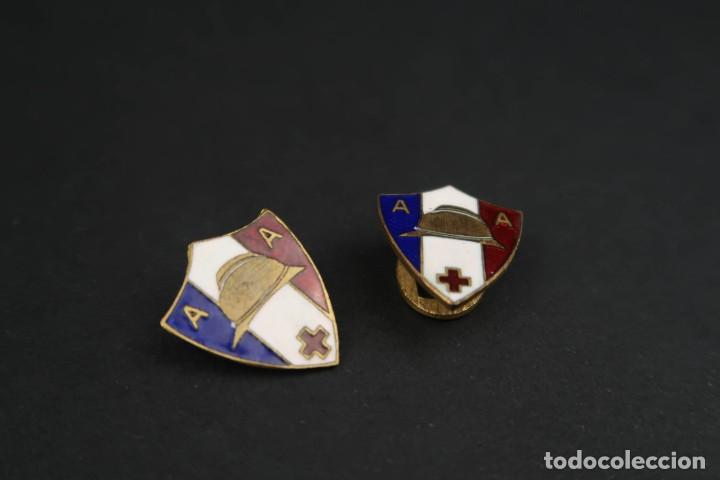 Militaria: Dos Antiguos Pins Franceses - Foto 3