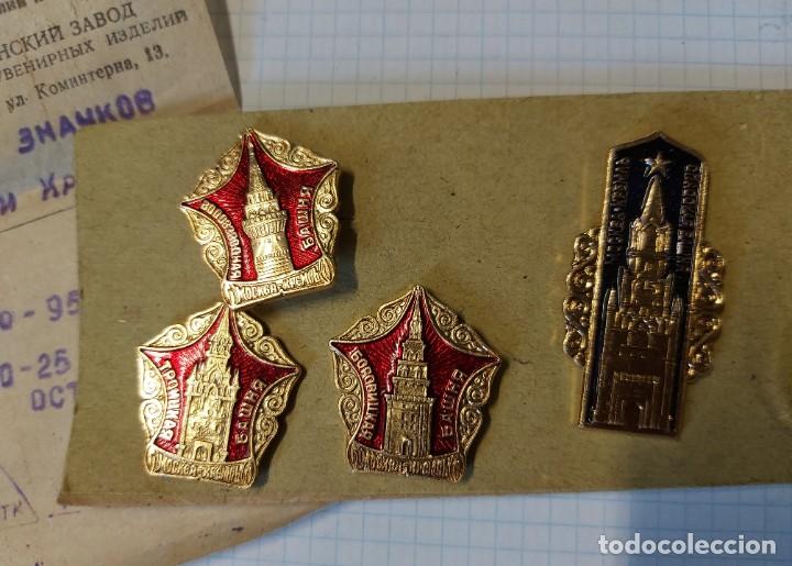 Militaria: Lote de 7 pins rusos - Foto 2