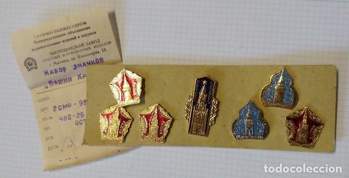 Militaria: Lote de 7 pins rusos - Foto 1