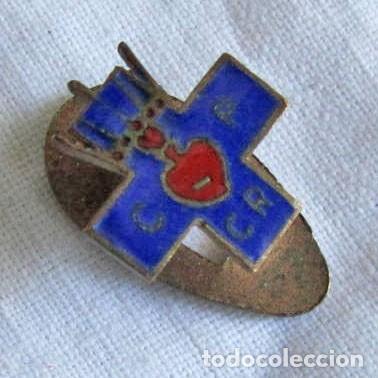 Militaria: Insignia lacada Cruz Roja CP