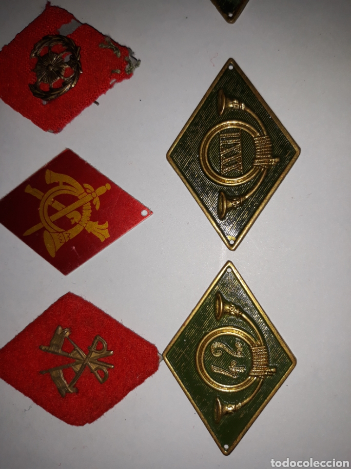 Militaria: Lote de insignias y rombos - Foto 5