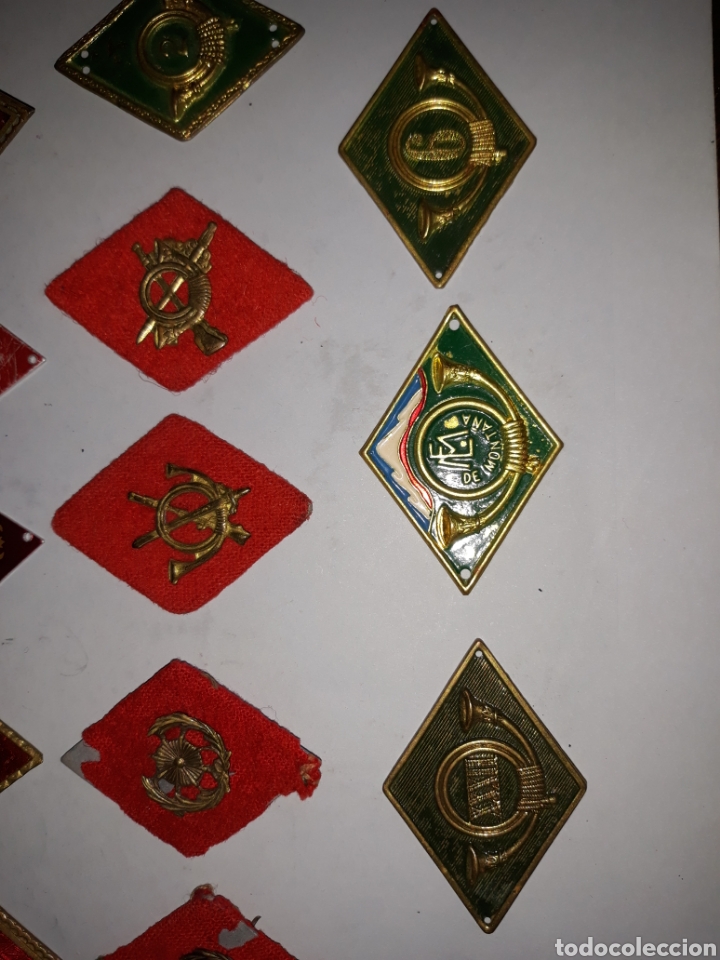 Militaria: Lote de insignias y rombos - Foto 6