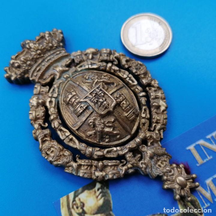 Militaria: Escudo Real de &eacute;poca de Alfonso 13 - Foto 1