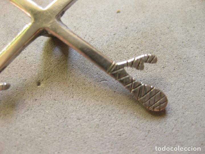 Militaria: EMBLEMA DE GENERAL HECHO A MANO - Foto 2