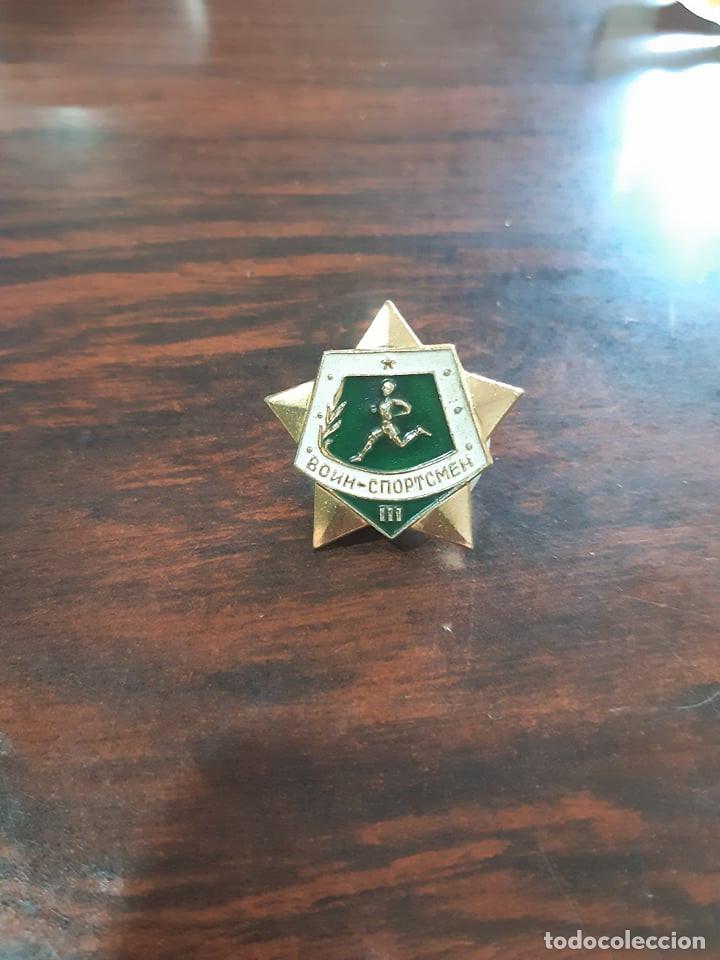 Militaria: Rusia - URSS: Insignia Pin Original URSS Deportiva