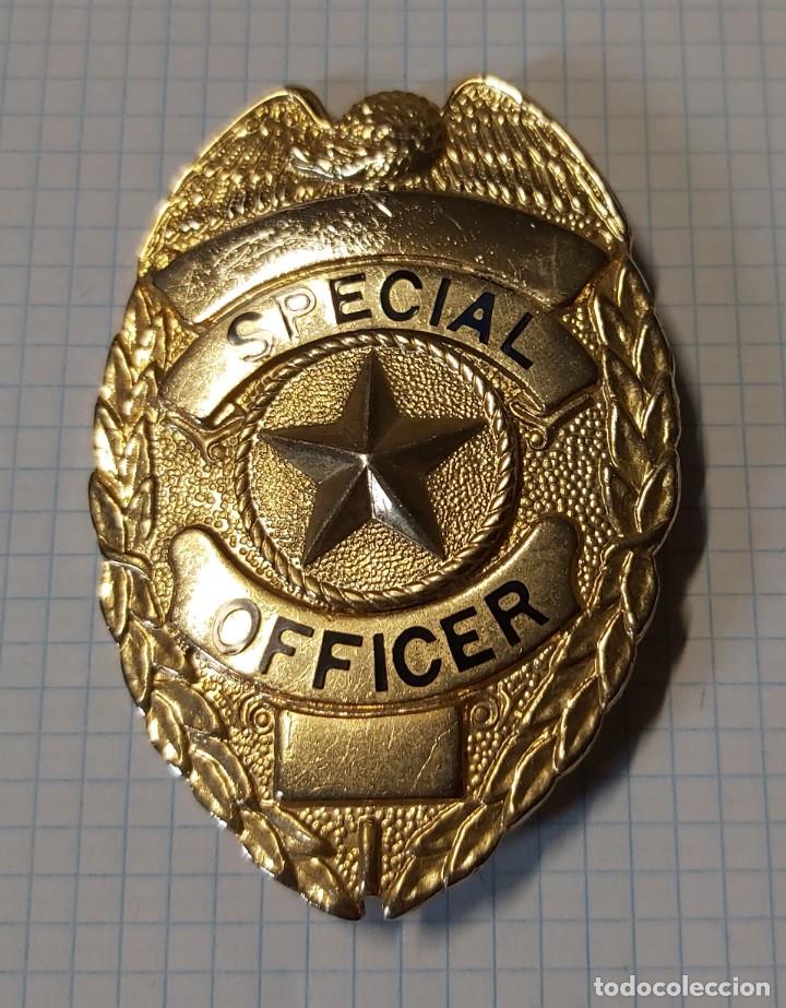 Militaria: Placa de aguja Special Officer - Foto 1
