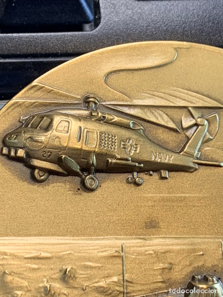 Militaria: Medalla de Mesa Bronce - US Navy - - Foto 4