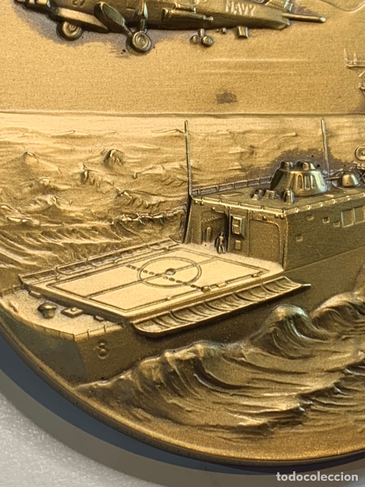 Militaria: Medalla de Mesa Bronce - US Navy - - Foto 5