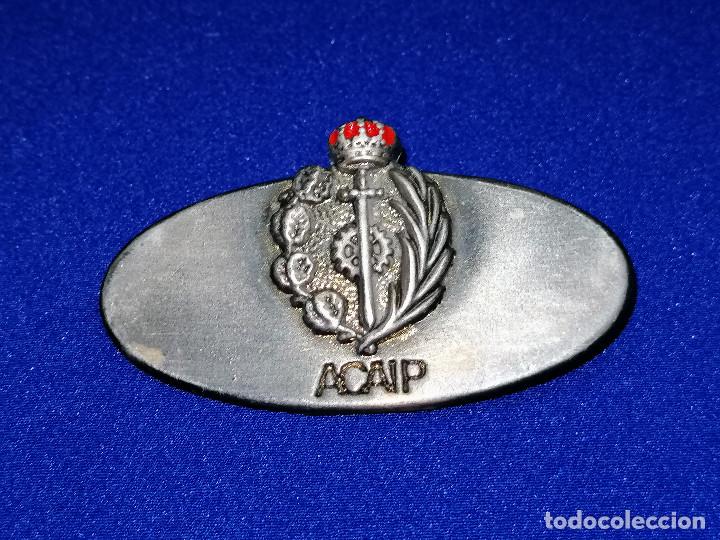 Militaria: PLACA FUNCIONARIO DE PRISIONES- ACAIP-Spanish Prison Officer Badge - Foto 4