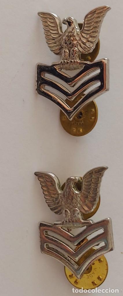 Militaria: Lote de dos insignias de la Navy, ej&eacute;rcito de los EEUU - Foto 1
