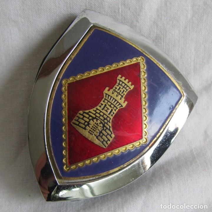 Militaria: Escudo con rombo ingenieros del ej&eacute;rcito espa&ntilde;ol - Foto 1