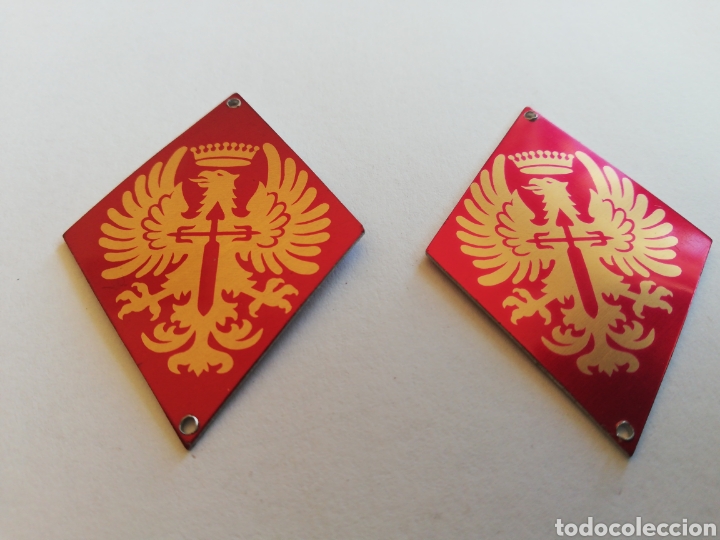 Militaria: Lote 8 rombos, ejercito - Foto 2