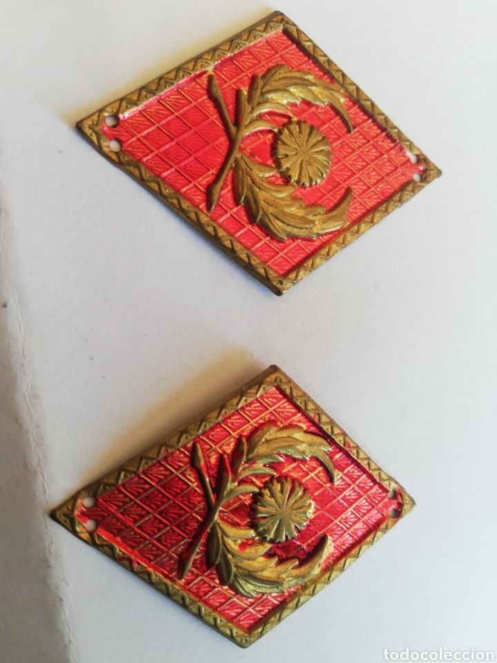 Militaria: Lote 8 rombos, ejercito - Foto 3