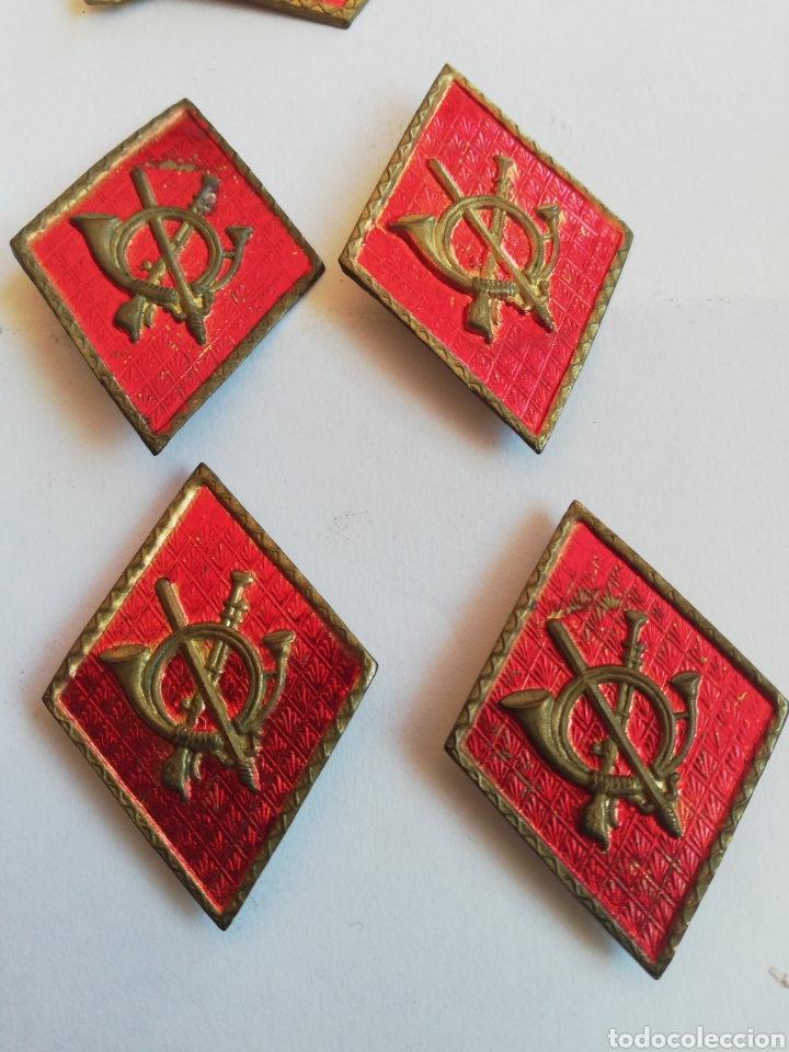 Militaria: Lote 8 rombos, ejercito - Foto 4