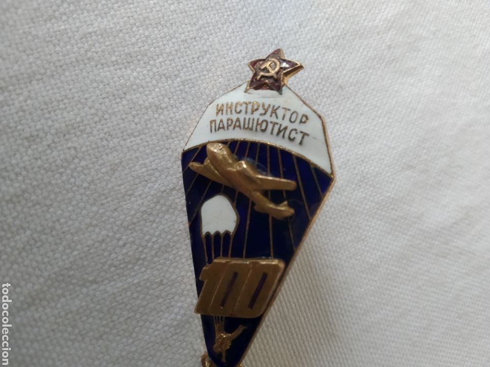 Militaria: INSIGNIA PARACAIDISTA SOVIETICO - Foto 2