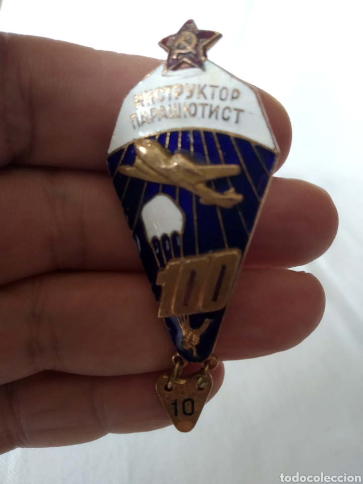 Militaria: INSIGNIA PARACAIDISTA SOVIETICO - Foto 4
