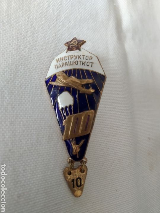 Militaria: INSIGNIA PARACAIDISTA SOVIETICO - Foto 1