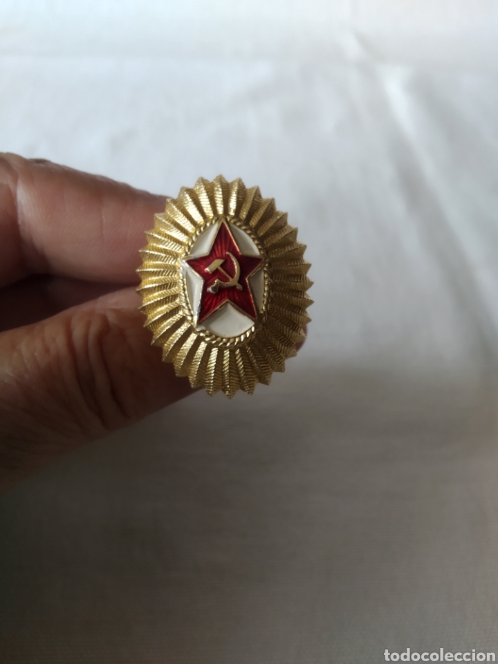 Militaria: INSIGNIA DE GORRA SOVIETICA - Foto 3