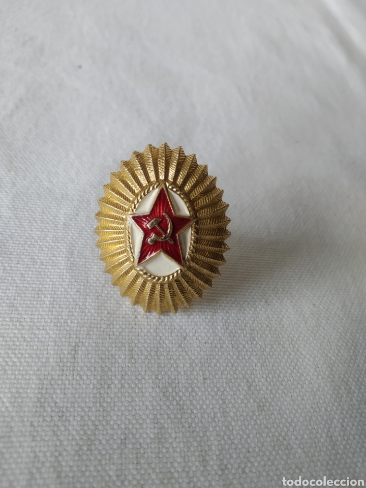 Militaria: INSIGNIA DE GORRA SOVIETICA - Foto 1