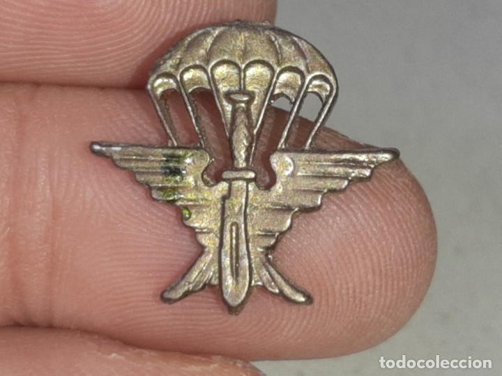Militaria: ANTIGUA INSIGNIA PIN MILITAR DISTINTIVO PERMANENCIA EZAPAC ESCUADRON PARACAIDISTA EJERCITO DEL AIRE